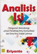 Analisis isi : pengantar metodologi untuk penelitian ilmu komunikasi dan ilmu-ilmu sosial lainnya