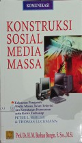 Konstruksi sosial media massa