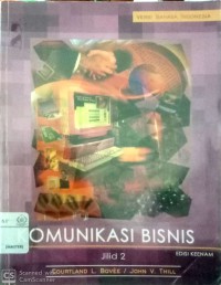 Komunikasi bisnis jilid 2 edisi 6