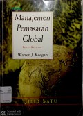 Manajemen pemasaran global jilid 1 edisi 6