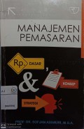 Manajemen pemasaran : dasar, konsep &strategi