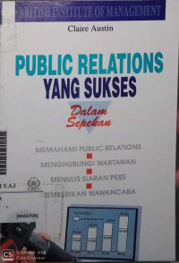 Public relations yang sukses dalam sepekan