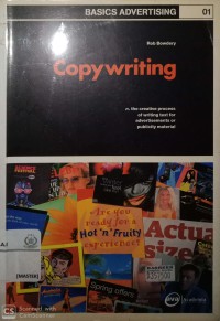 Copywriting n. the creative process of writing text for advertisements or publicity material