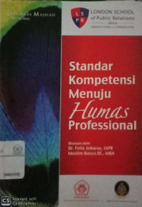 Standar Kompetensi Menuju Humas Profesional