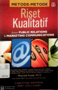 Metode - Metode Riset Kualitatif Dalam Public Relation