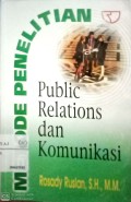 Metode penelitian public relations dan komunikasi