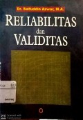 Reliabilitas dan validitas