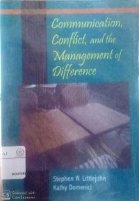 Communication, conflict, and the management of difference