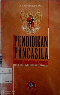 Pendidikan pancasila untuk perguruan tinggi