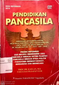 Pendidikan pancasila edisi reformasi 2010