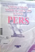 Undang-undang nomor 40 tahun 1999 tentang pers