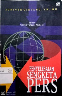 Penyelesaian sengketa pers