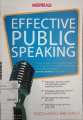 Effective public speaking