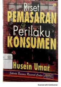 Riset pemasaran & perilaku konsumen