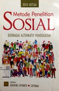 Metode penelitian sosial : berbagai alternatif pendekatan