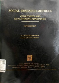 Social Research Methods : qualitative and quantitative approaches